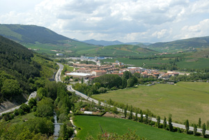 Vista aérea de Ezcabarte