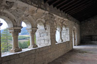 Interior Portico Iglesia de San Esteban - Eusa