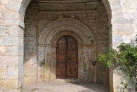 Portico de la Iglesia Nuestra Señora de la Concepción - Maquirriain