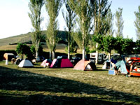 Zona de acampada del Camping